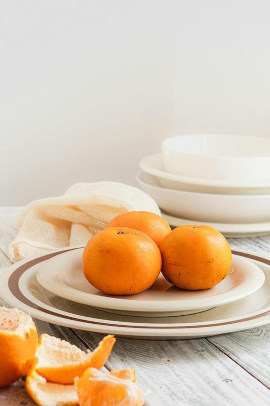 Quýt, cam, trái cây, tangerines, oranges, fruits- Yuan Cao