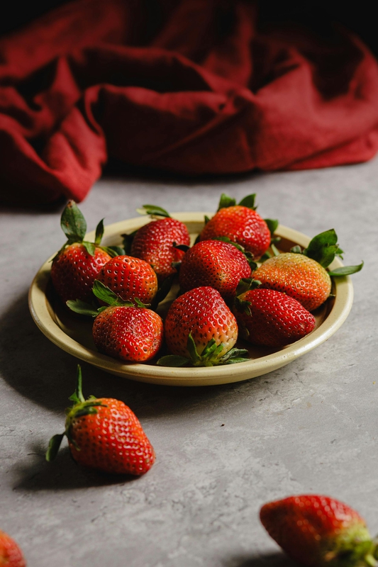 Dâu, trái dâu, trái cây, strawberries, fruit- Yuan Cao