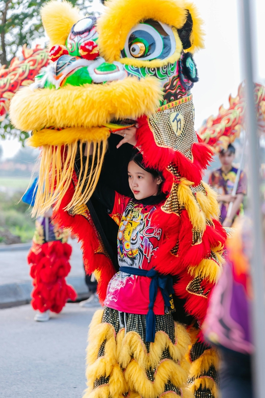 Múa lân, lễ hội, festival, Tết, Tết holiday, văn hóa - HONG SON 7