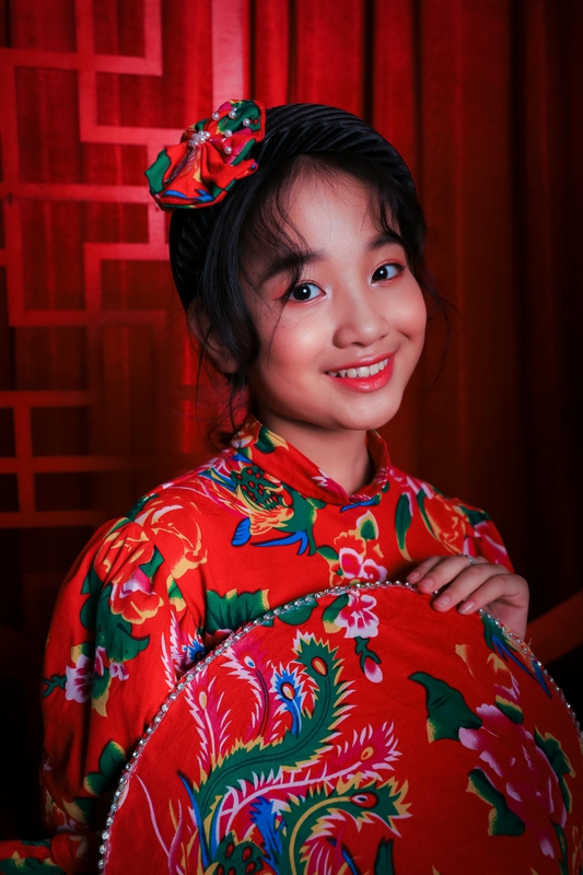Tết, bé gái, Tết Nguyên Đán, dễ thương, áo dài, Tet, girl, Lunar New Year, cute, ao dai - HONG SON