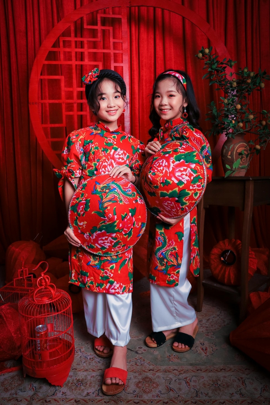 Tết, bé gái, Tết Nguyên Đán, dễ thương, áo dài, Tet, girl, Lunar New Year, cute, ao dai - HONG SON