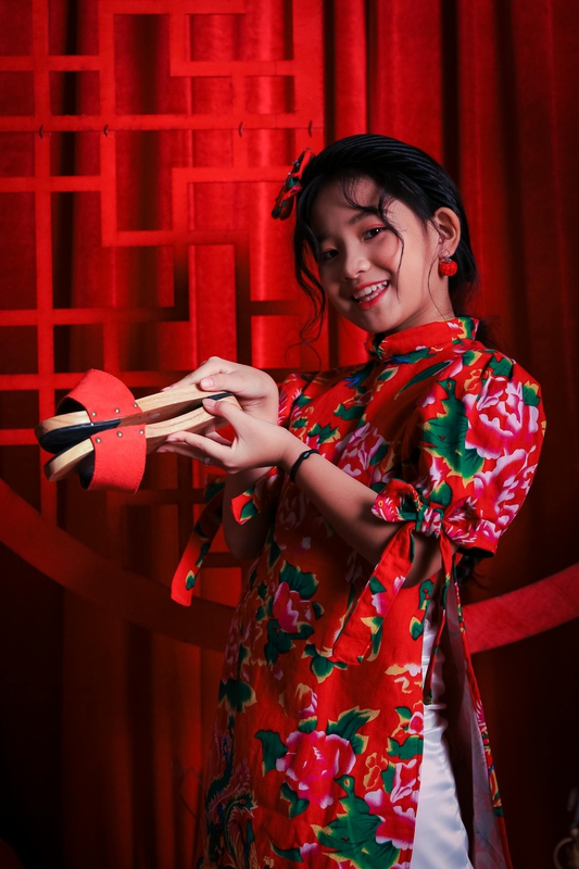 Tết, bé gái, Tết Nguyên Đán, dễ thương, áo dài, Tet, girl, Lunar New Year, cute, ao dai - HONG SON