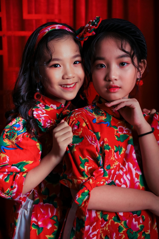 Tết, bé gái, Tết Nguyên Đán, dễ thương, áo dài, Tet, girl, Lunar New Year, cute, ao dai - HONG SON