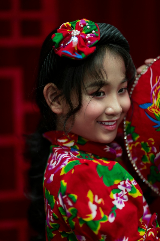 Tết, bé gái, Tết Nguyên Đán, dễ thương, áo dài, Tet, girl, Lunar New Year, cute, ao dai - HONG SON