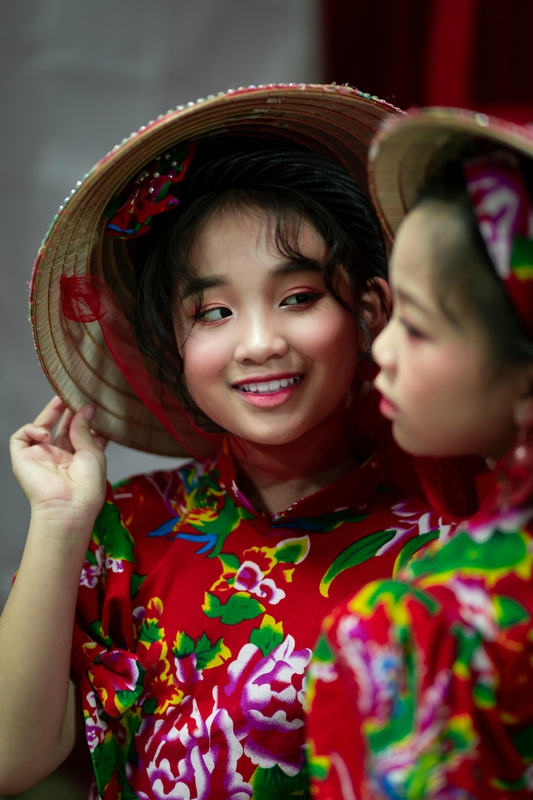 Tết, bé gái, Tết Nguyên Đán, dễ thương, áo dài, Tet, girl, Lunar New Year, cute, ao dai - HONG SON