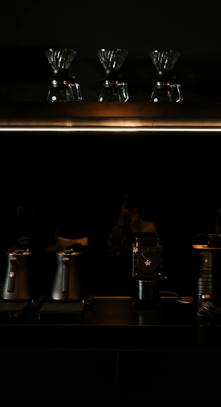 Quán nước, cà phê, trang trí, tối, đèn, nội thất, cafe, coffee shop, decor, night, lights, interior-Ngân Dương
