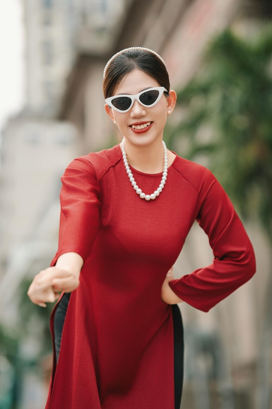 Nữ, cô gái, áo dài, Tết, girl, women, ao dai- nguyen kha 4