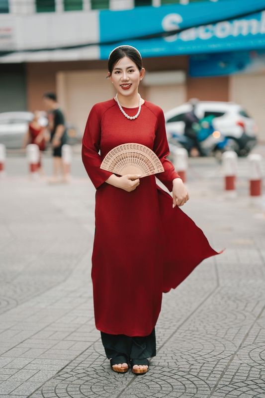 Nữ, cô gái, áo dài, Tết, girl, women, ao dai- nguyen kha 5