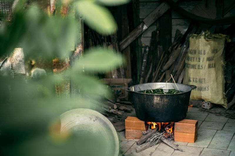 Bánh tét, làm bánh, Tết, Tết Nguyên Đán, Tet, Lunar New Year- Vietnam Tri Duong Photographer 8