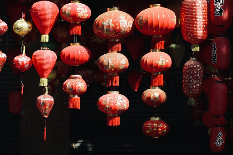 Tết, Tết Nguyên Đán, lồng đèn, Tet, Lunar New Year, lanterns - Tuan Vy