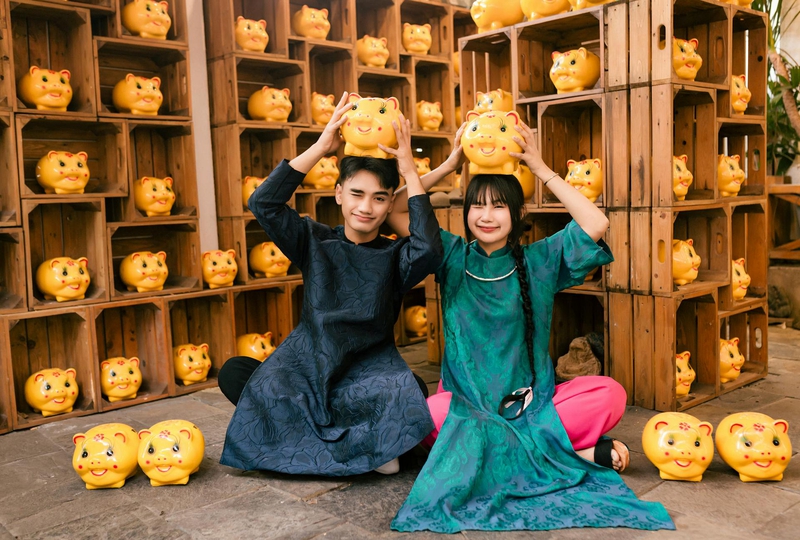 Cặp đôi, thanh xuân, chụp tết, tết, couple, youth, New Year's photoshoot, Tet - Võ Văn Tiến 16