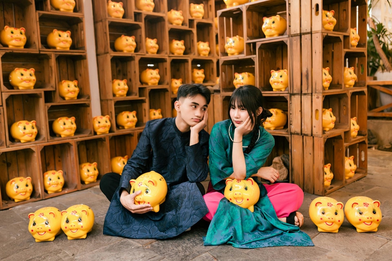 Cặp đôi, thanh xuân, chụp tết, tết, couple, youth, New Year's photoshoot, Tet - Võ Văn Tiến 15