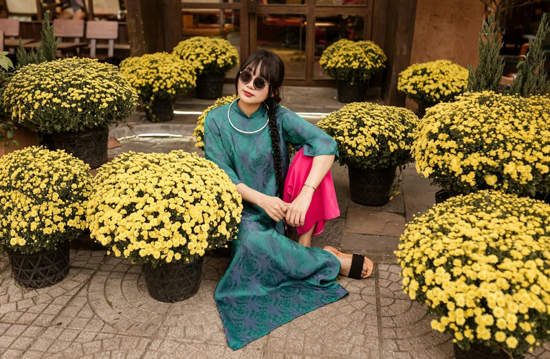 Nữ, cô gái, girl, cặp đôi, thanh xuân, chụp tết, tết, couple, youth, New Year's photoshoot, Tet - Võ Văn Tiến 4