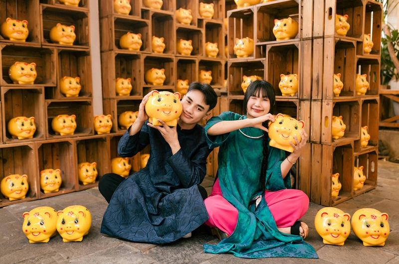 Cặp đôi, thanh xuân, chụp tết, tết, couple, youth, New Year's photoshoot, Tet - Võ Văn Tiến 23