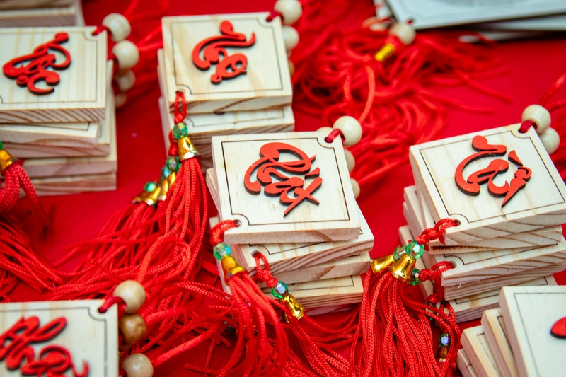 Lộc treo chúc Tết, thư pháp, bao lì xì, lucky money, Tết, xuân, Việt Nam, srping - Duy Nguyen 3