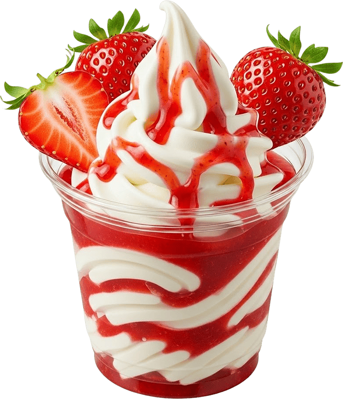 Strawberry, dâu tây, kem dâu, kem cheese, nước uống, drink, pink, red 1