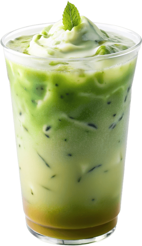 Matcha latte, matcha, trà xanh, kem cheese, nước uống, drink, green 1