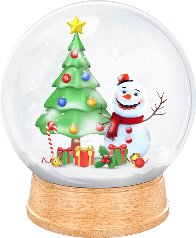 Quả cầu tuyết, cầu tuyết, quả cầu, giáng sinh, xmas, christmas, 3D 2