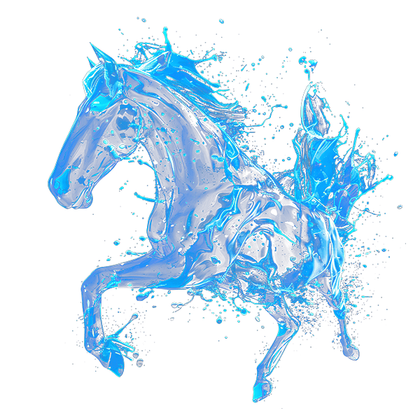 Ngựa, ánh sáng, nước, horse, light, water 1