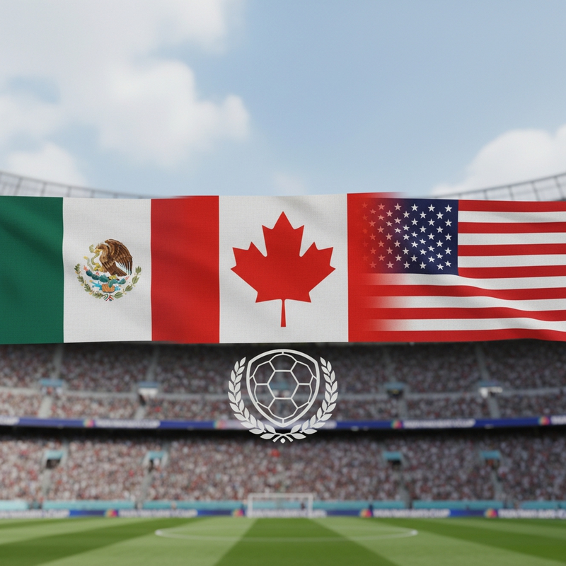tạo giúp tôi một dải banner chủ đề world cup 2026 kết hợp giữa 3...