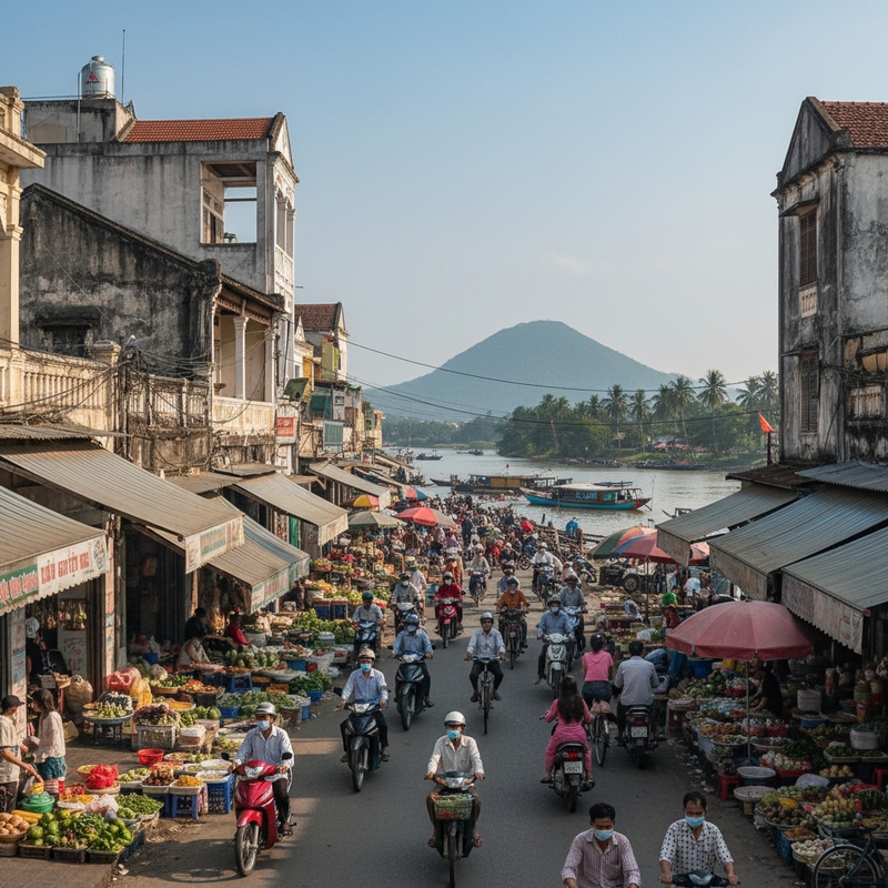 Tại thành phố châu đốc tỉnh an giang. . Với đặc điểm phong...