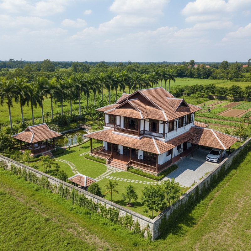 khu đất tổng diện tích ngang 30m x dài 60m. hãy thiết kế dùm tôi...