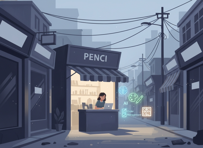 Một cảnh minh họa thị trường kinh doanh Việt Nam sau đại dịch:...