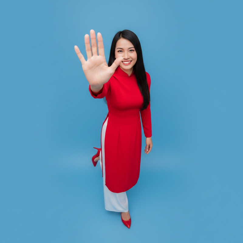 Cô gái, mẫu ảnh, áo dài, tết, tạo dáng, vui vẻ, girl, model, ao dai, tet, posing, cheerful 11