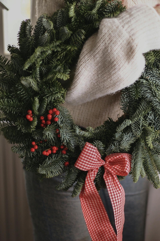 Vòng hoa lễ giáng sinh, vòng treo cửa, giáng sinh, trang trí, christmas wreath, door hanger, christmas, decoration - Ioana Motoc