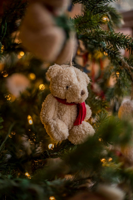 Gấu bông, trang trí, giáng sinh, dễ thương, teddy bear, decoration, christmas, cute- Valeria Boltneva