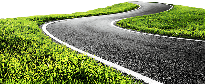Đường, đoạn đường, cỏ, bãi cỏ, road, grass, lawn