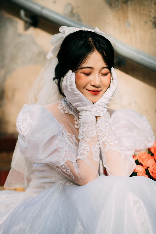Con gái, girl, váy cưới, cô dâu, wedding - chungtothichchupanh 2