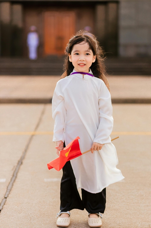 Trẻ em, em bé, kid, áo dài, trang phục truyền thống - chungtothichchupanh 15