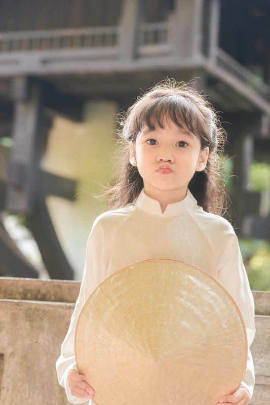 Trẻ em, em bé, kid, áo dài, trang phục truyền thống - chungtothichchupanh 3