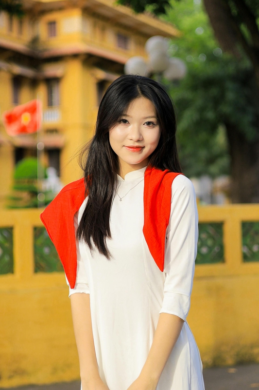 Áo dài, áo dài Việt Nam, áo dài màu trắng, con gái, girl, truyền thống, tết, xuân, spring, Việt Nam, Hà Nội, Phố cổ - Hồng Quang Official 3 1