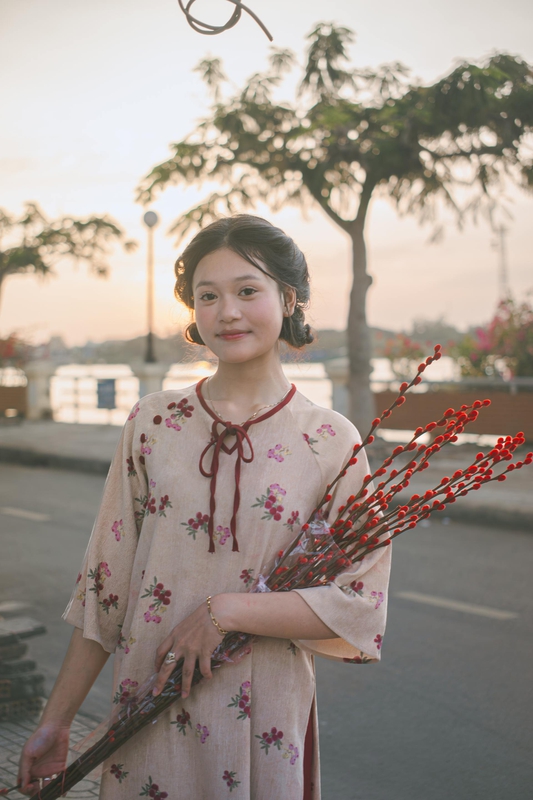 Áo dài, áo dài Việt Nam, áo dài cách tân, con gái, girl, truyền thống, tết, xuân, spring, Việt Nam - Long Hoang 3