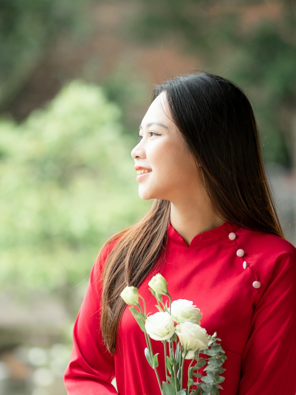 Con gái, girl, áo dài, áo dài truyền thống, Việt Nam -  HUYỀN TRANG HÀ 20