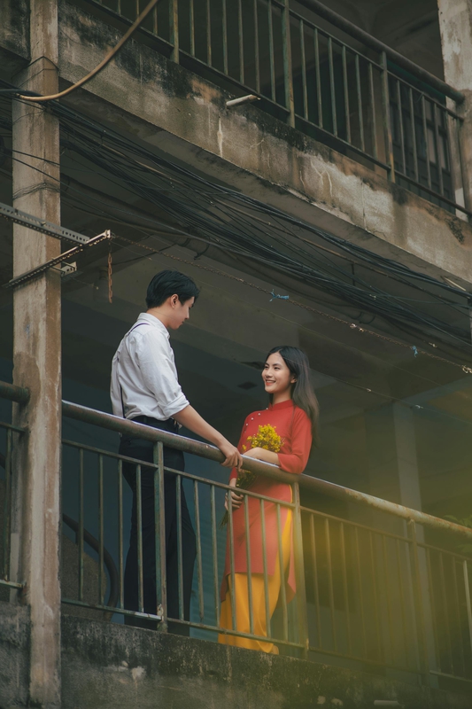Cặp đôi, áo dài, Tết -  Huy Nguyen 6