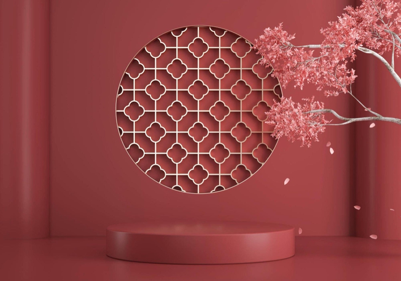 Bục sản phẩm, trang trí tết - yuanyuan yan 1