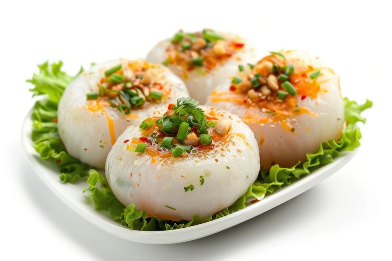 Bánh ít trần, bánh dẻo, bánh ít, Steamed glutinous rice cake, sticky rice cake, glutinous rice cake  - rawpixel