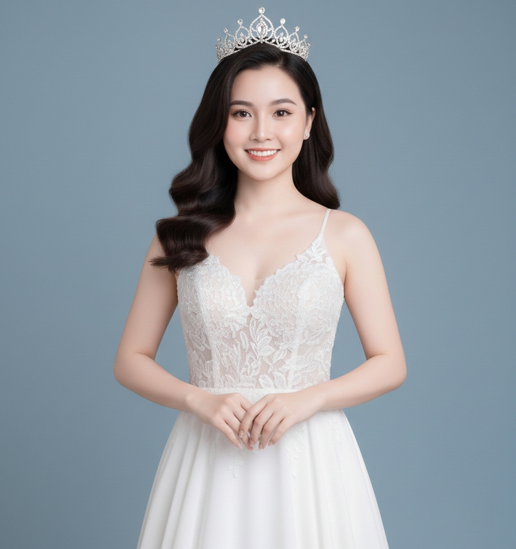 Cô gái, váy dạ hội 2