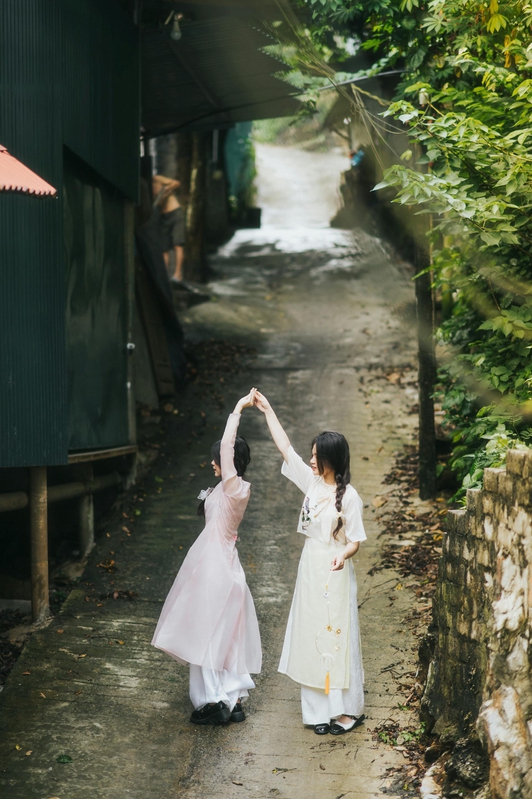 Áo dài, trung thu, bạn bè - Chuot Anhls 1