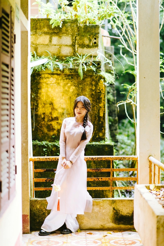 Áo dài, trung thu - Chuot Anhls 7