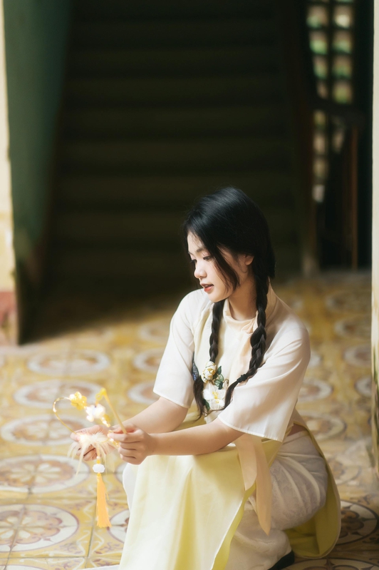 Áo dài, trung thu - Chuot Anhls 1