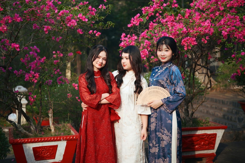 Áo dài, bạn bè -  Việt Anh Nguyễn
