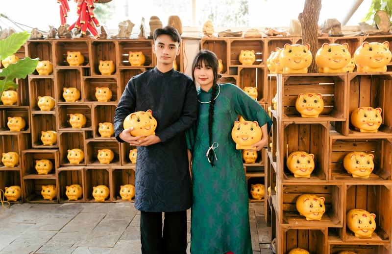 Cặp đôi, áo dài, Tết - Toàn Văn 42