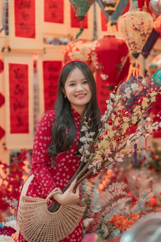 Cn gái, áo dài, Tết - Toàn Văn 34