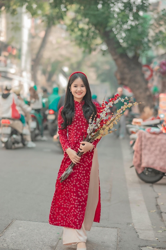 Cn gái, áo dài, Tết - Toàn Văn 26