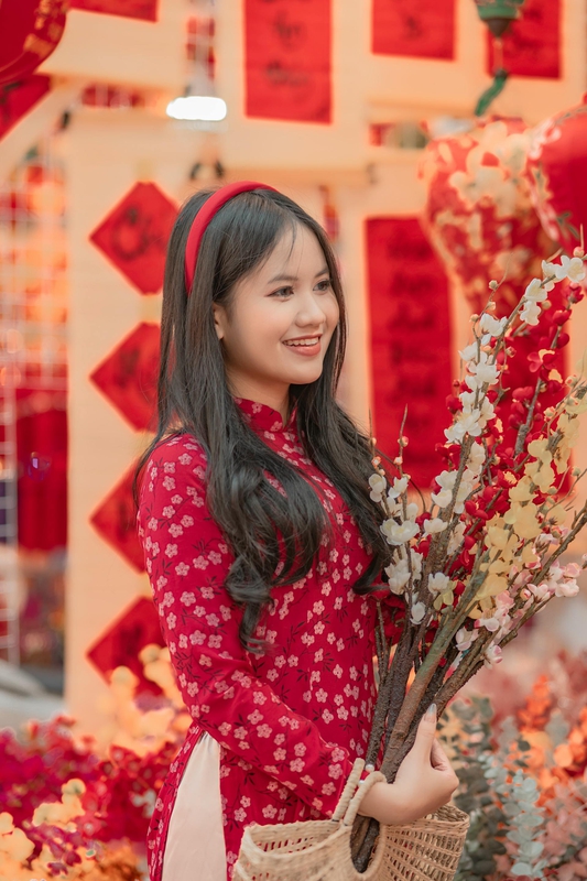 Cn gái, áo dài, Tết - Toàn Văn 21