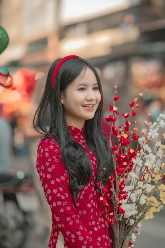 Cn gái, áo dài, Tết - Toàn Văn 19